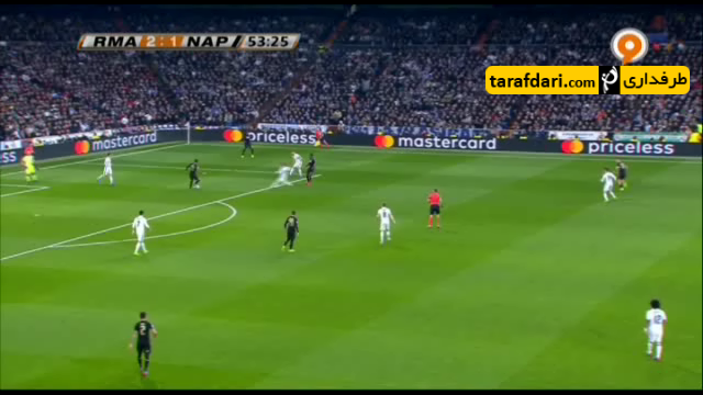 گل رئال به ناپولی