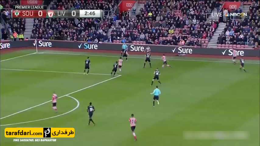 خلاصه بازی ساوتهمپتون 0-0 لیورپول