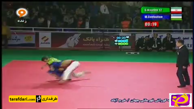 آبروریزی برادر کوراش کار ایرانی در مسابقات قهرمانی جهان