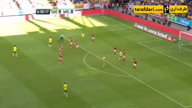 خلاصه بازی سوئد 3-0 ولز