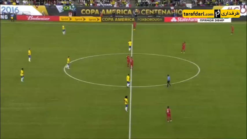 خلاصه بازی برزیل 0-1 پرو
