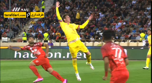 گل مهدی طارمی به نفت تهران (پرسپولیس 2-0 نفت تهران)
