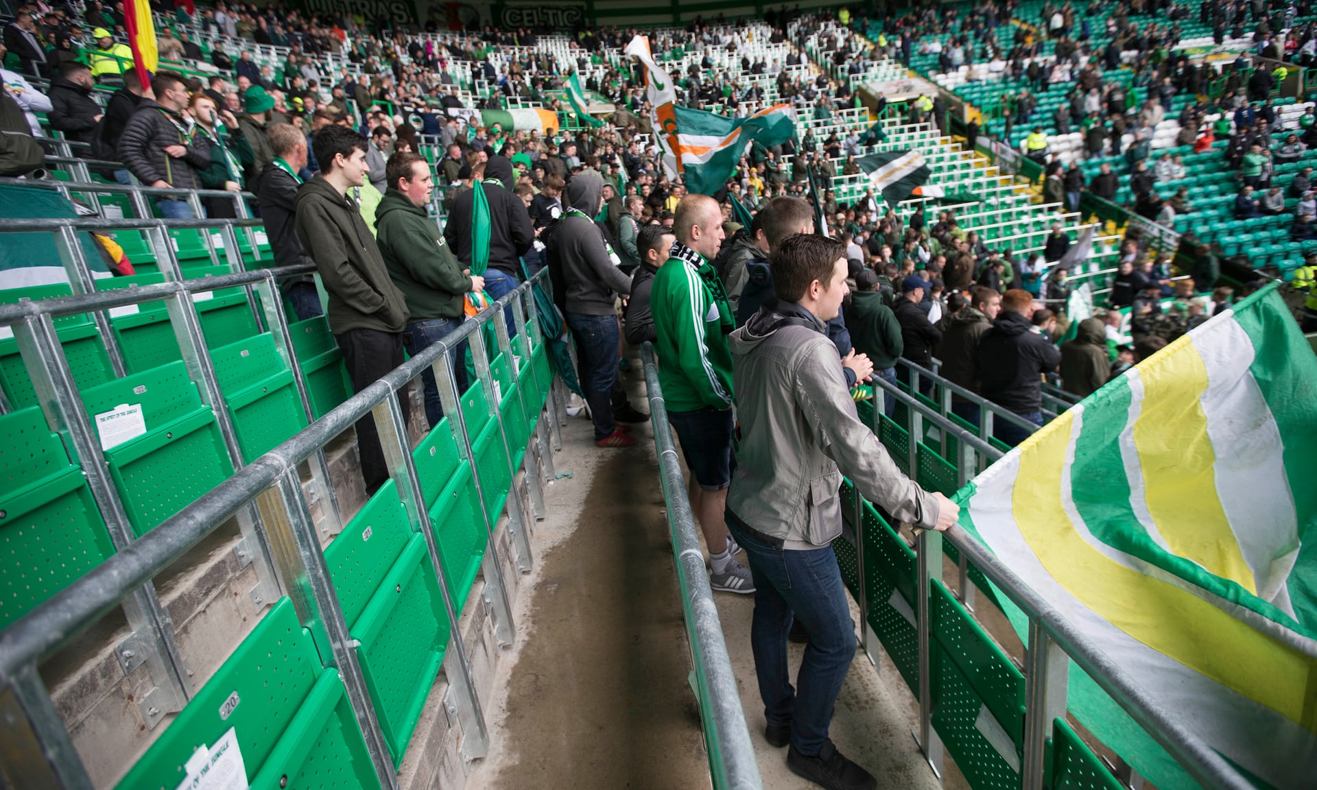 safe standing - جایگاه های ایستاده - celtic
