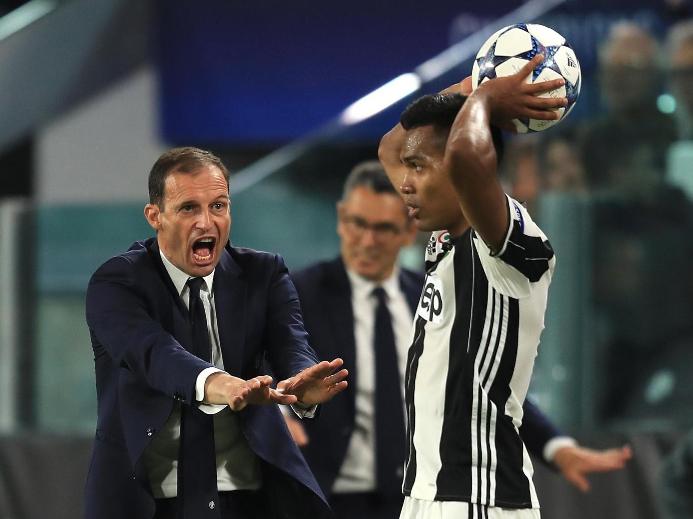 Massimiliano Allegri - َAlex Sandro - Juventus - یوونتوس