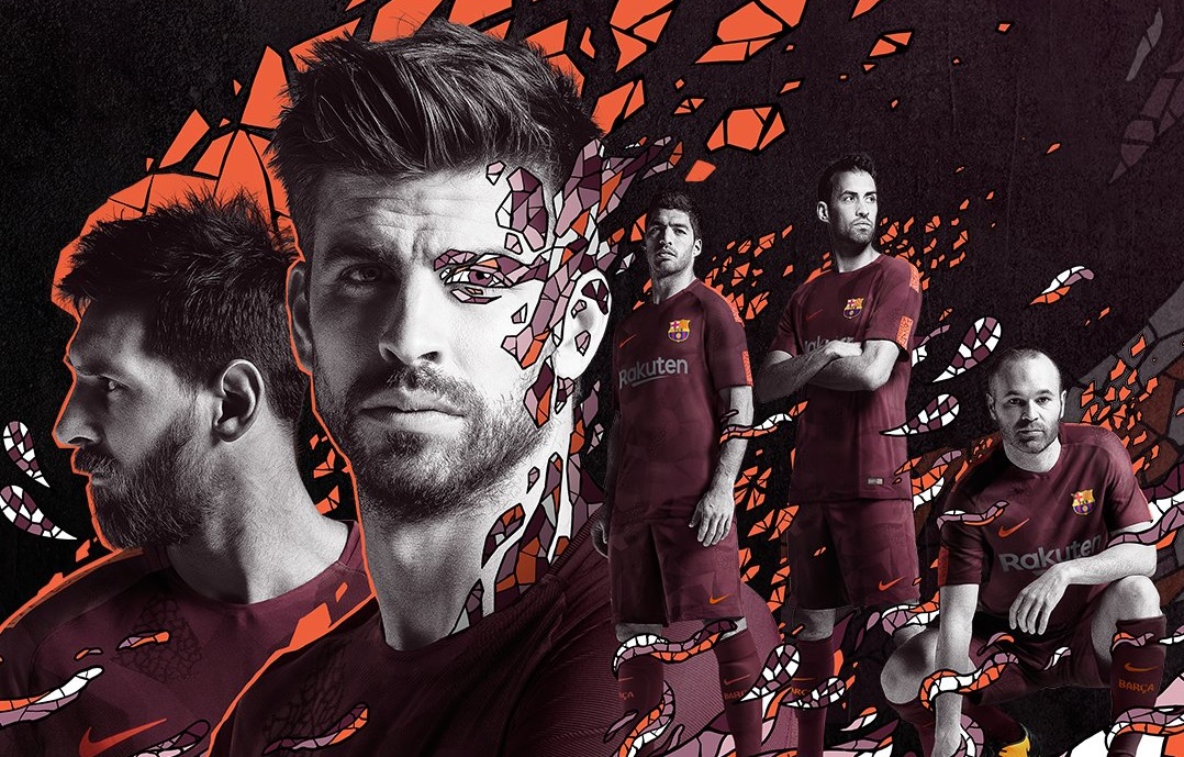 Barcelona third kit - پیراهن سوم بارسلونا