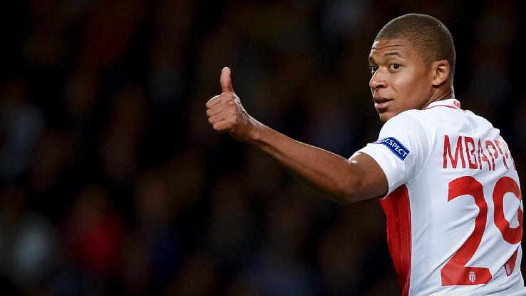 kylian mbappe - monaco - موناکو