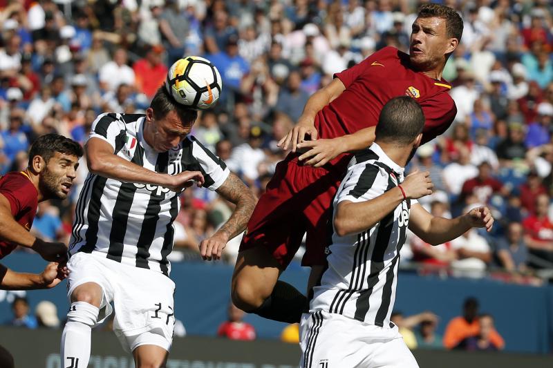 Dzeko - juventus - roma - رم - یوونتوس