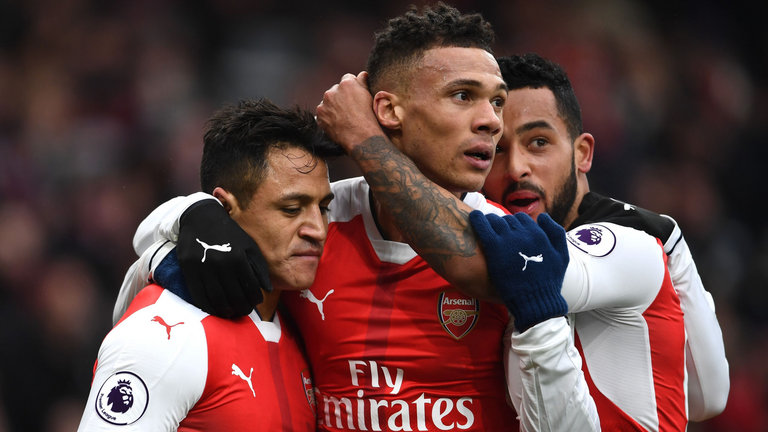 Sanchez - Kieran Gibbs - Arsenal - آرسنال