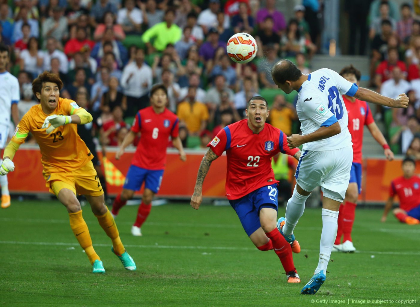 آنالیز تصویری دیدار کره جنوبی 2 - 0 ازبکستان