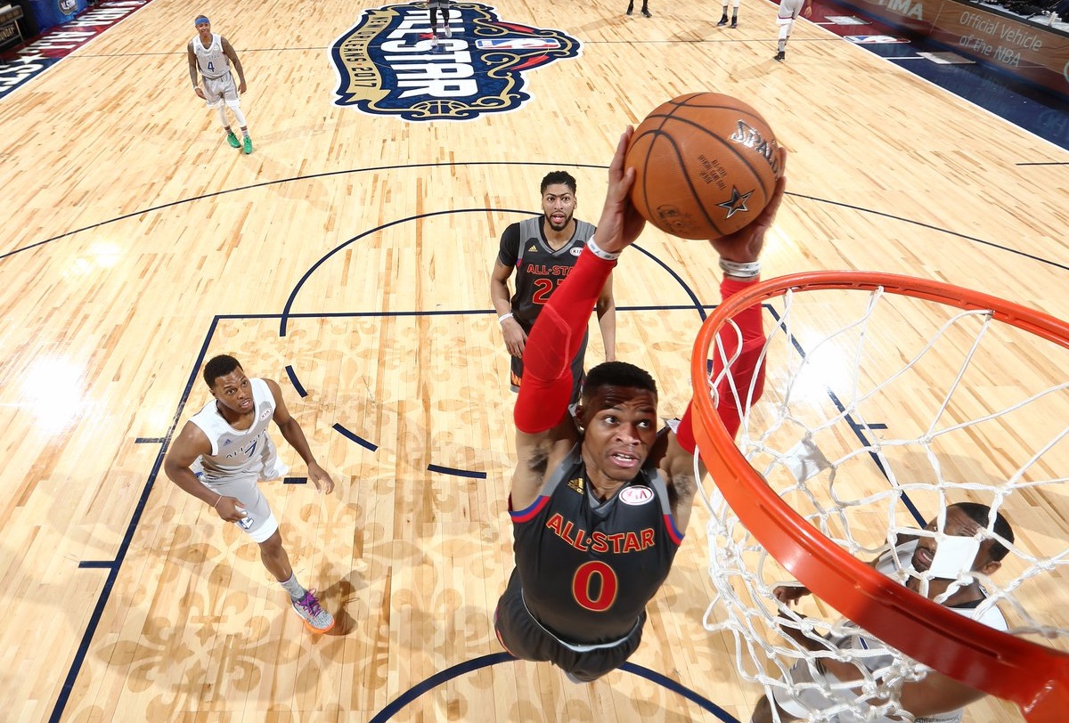 بسکتبال nba آل استار 2017 - کنفرانس غرب - کنفرانس شرق