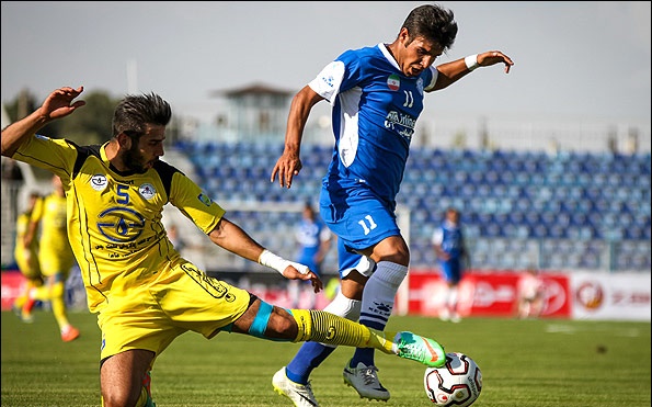 نیمه اول؛ گسترش فولاد 0-0 نفت مسجد سلیمان