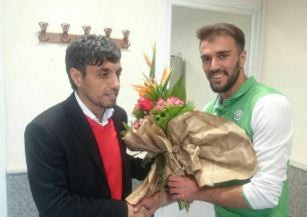 دیدار جالب استاد و شاگرد در سال جدید (عکس)