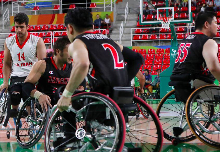 بسکتبال با ویلچر پارالمپیک ریو 2016؛ ایران 52-65 ژاپن