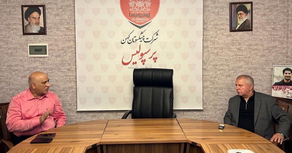 دیدار مجید صدری با علی پروین