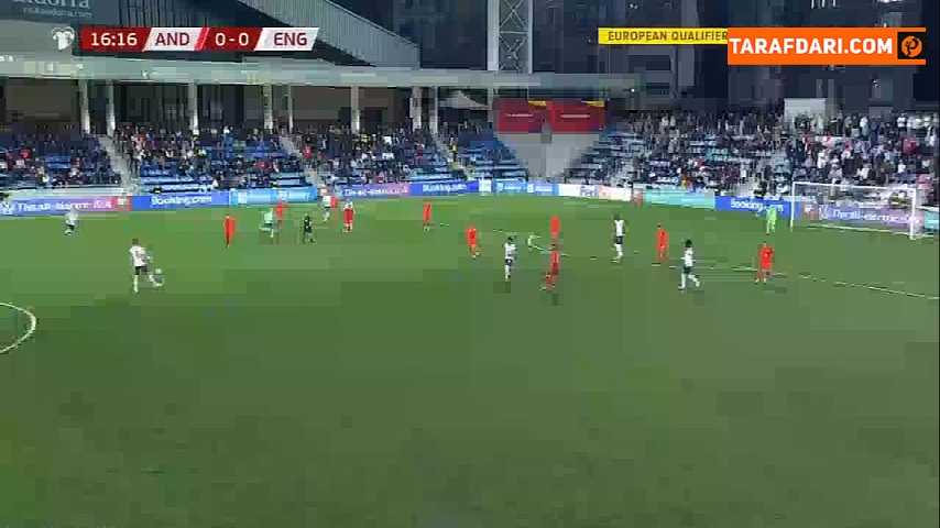 گل بن چیلول به آندورا (آندورا 0-1 انگلیس)