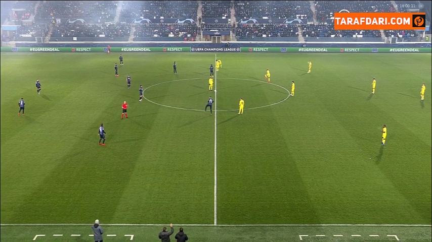 خلاصه بازی آتالانتا 2-3 ویارئال (لیگ قهرمانان اروپا - 2021/22)