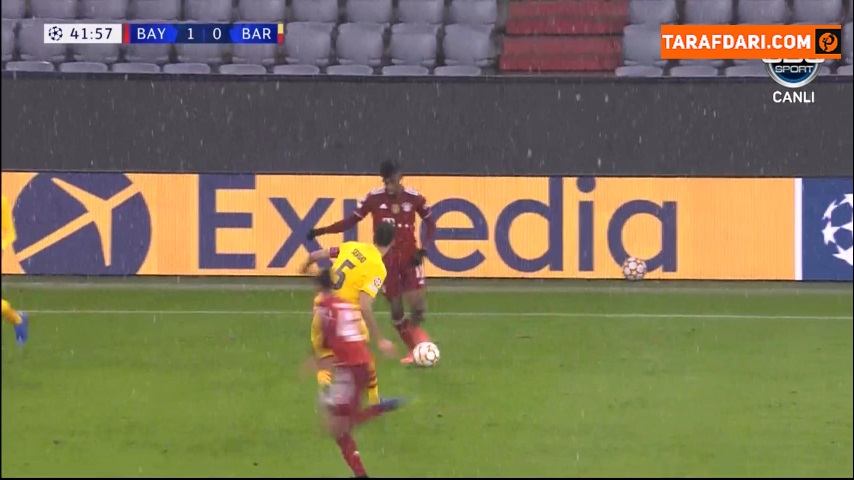 گل تماشایی لروی سانه به بارسلونا (بایرن مونیخ 2-0 بارسلونا)