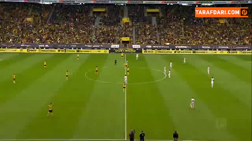 خلاصه بازی دورتموند 2-1 آگزبورگ (بوندسلیگا - 2021/22)