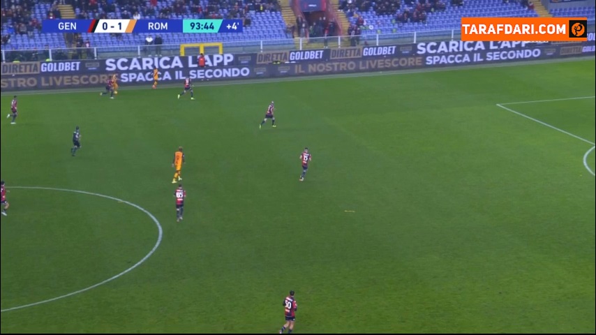 گل دوم و تماشایی فلیکس آفنا جیان به جنوا (جنوا 0-2 آاس رم)
