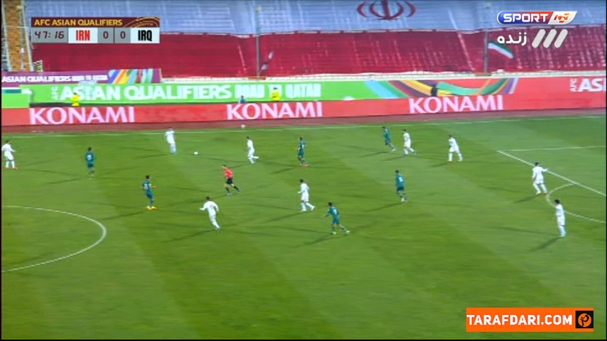 گل مهدی طارمی به عراق (ایران 1-0 عراق)
