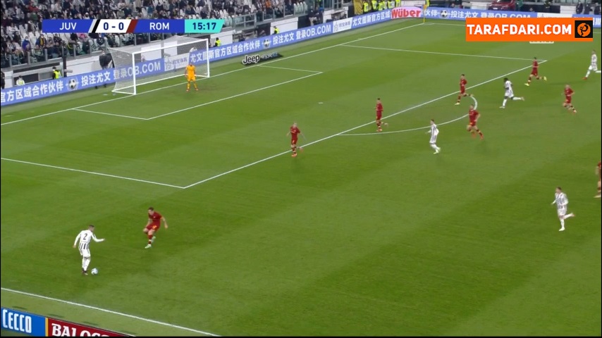 گل مویزه کین به رم (یوونتوس 1-0 آاس رم)