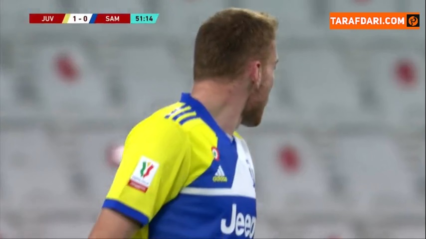 گل دنیله روگانی به سمپدوریا (یوونتوس 2-0 سمپدوریا)