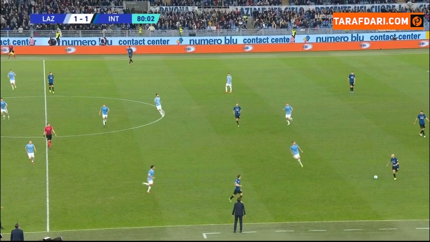گل فلیپه اندرسون به اینتر (لاتزیو 2-1 اینتر)