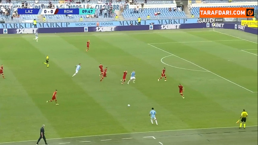 خلاصه بازی لاتزیو 3-2 آاس رم (سری آ - 2021/22)