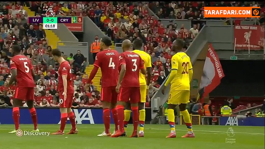 خلاصه بازی لیورپول 3-0 کریستال پالاس (لیگ برتر انگلیس - 2021/22)