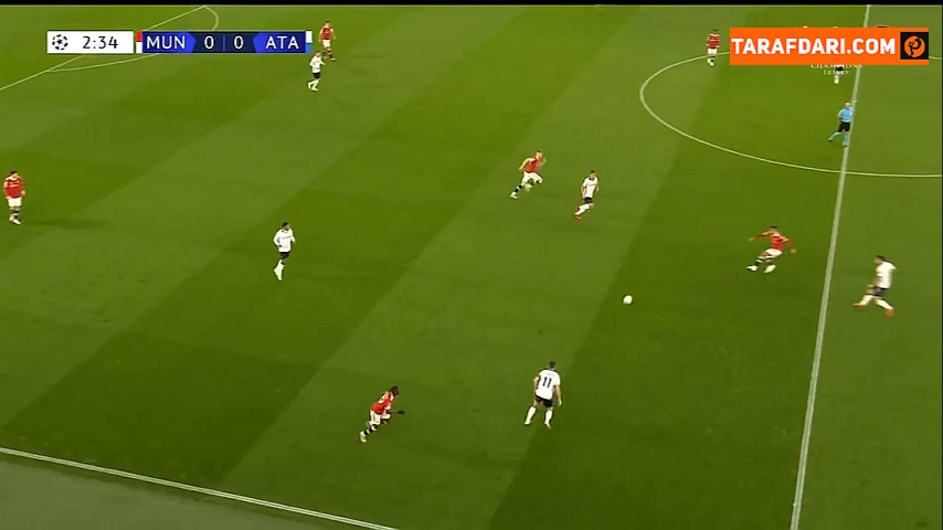 خلاصه بازی منچستریونایتد 3-2 آتالانتا (لیگ قهرمانان اروپا - 2021/22)