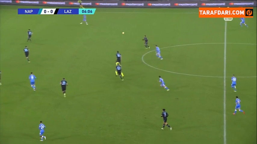 خلاصه بازی ناپولی 4-0 لاتزیو (سری آ - 2021/22)