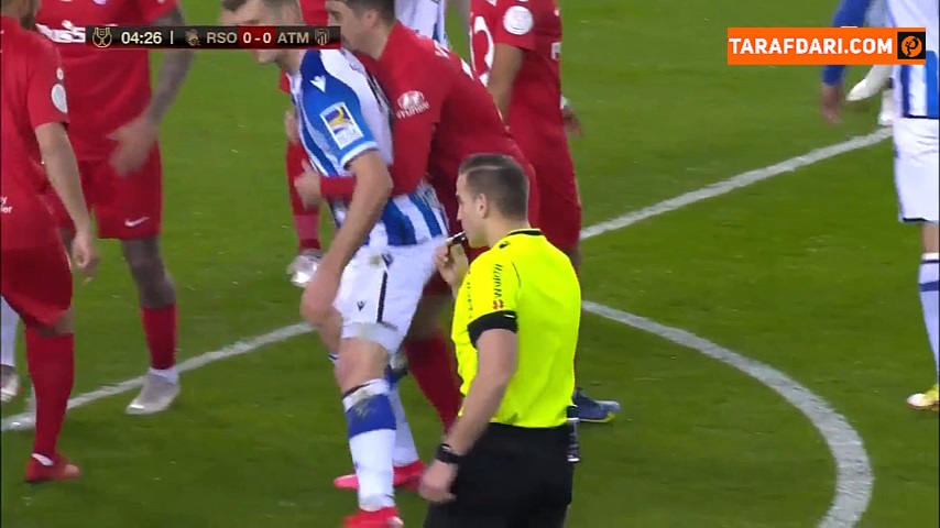 خلاصه بازی رئال سوسیداد 2-0 اتلتیکو مادرید (کوپا دل ری - 2021/22)