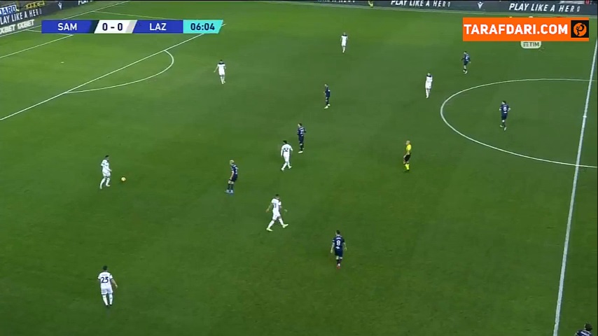 خلاصه بازی سمپدوریا 1-3 لاتزیو (سری آ - 2021/22)