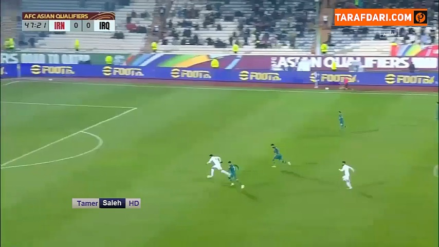گل مهدی طارمی به عراق با گزارش عربی (ایران 1-0 عراق)