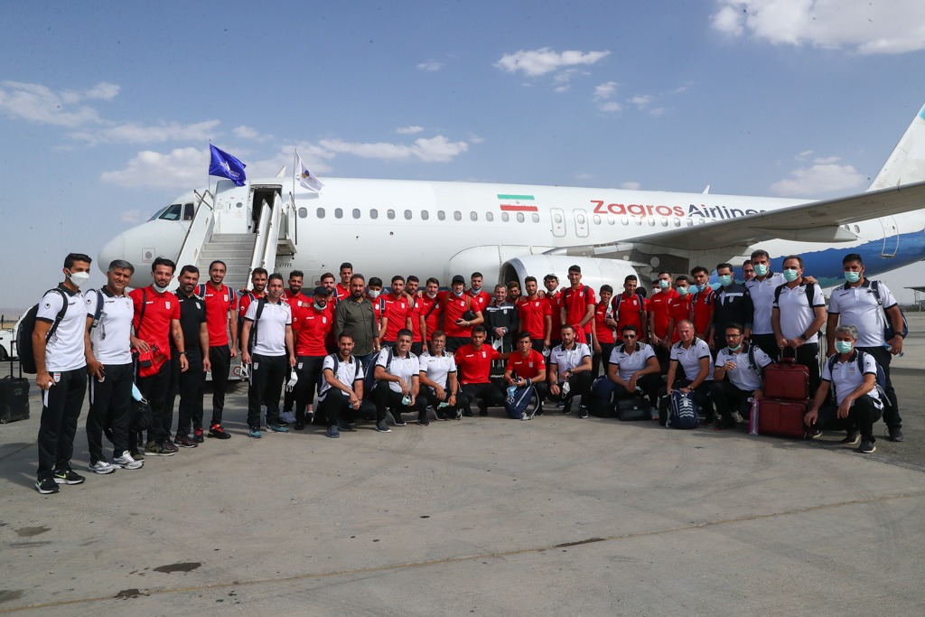 سفر ملی پوشان فوتبال ایران به قطر از دریچه دوربین