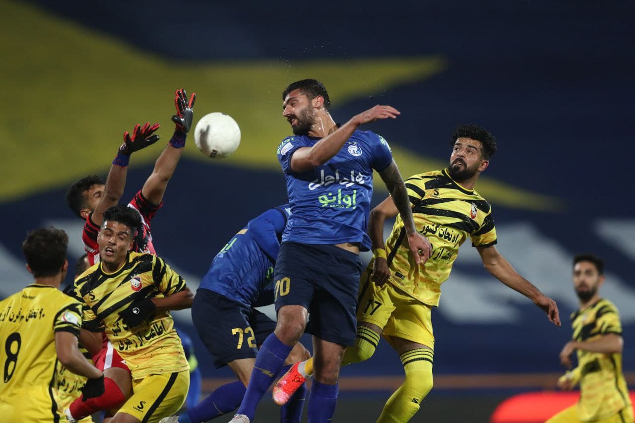 استقلال (4) 1-1 (2) نود ارومیه؛ صعود با اعمال شاقه