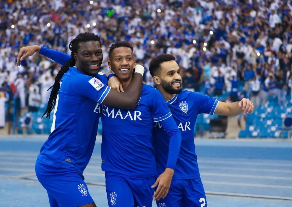 پوستر باشگاه الهلال پس از فتح لیگ قهرمانان آسیا / عکس