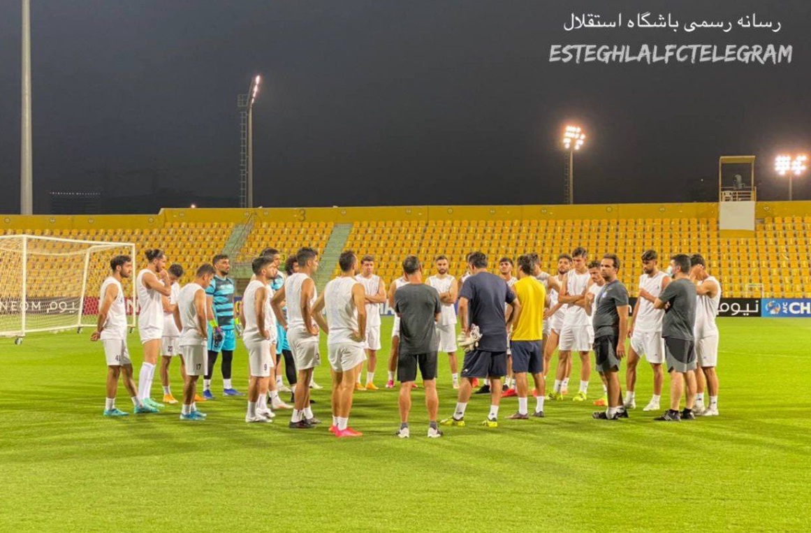 آخرین تمرین استقلال پیش از دیدار با الهلال برگزار شد