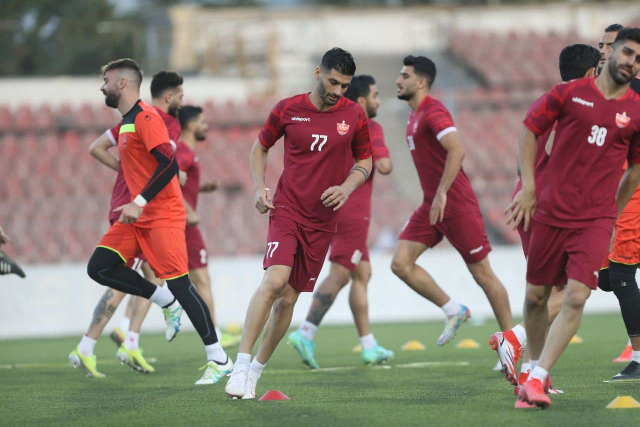 برگزاری اولین تمرین پرسپولیس در تاجیکستان