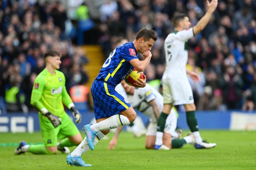 چلسی 2-1 پلیموث؛ مدافعان به نجات آبی ها شتافتند