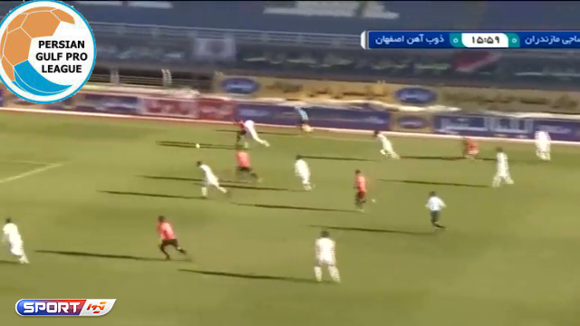 خلاصه بازی نساجی 1-0 ذوب آهن (لیگ برتر ایران - 1400/01)