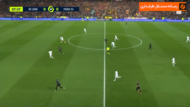 خلاصه بازی لانس 1-1 پاری سن ژرمن (لیگ 1 فرانسه - 2021/22)