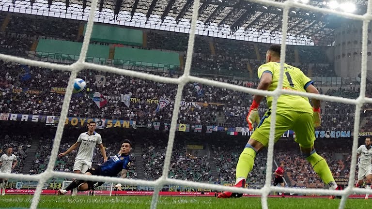 اینتر 2-2 آتالانتا؛ جنگ جذاب و پرحادثه آبی و مشکی ها بدون برنده بود