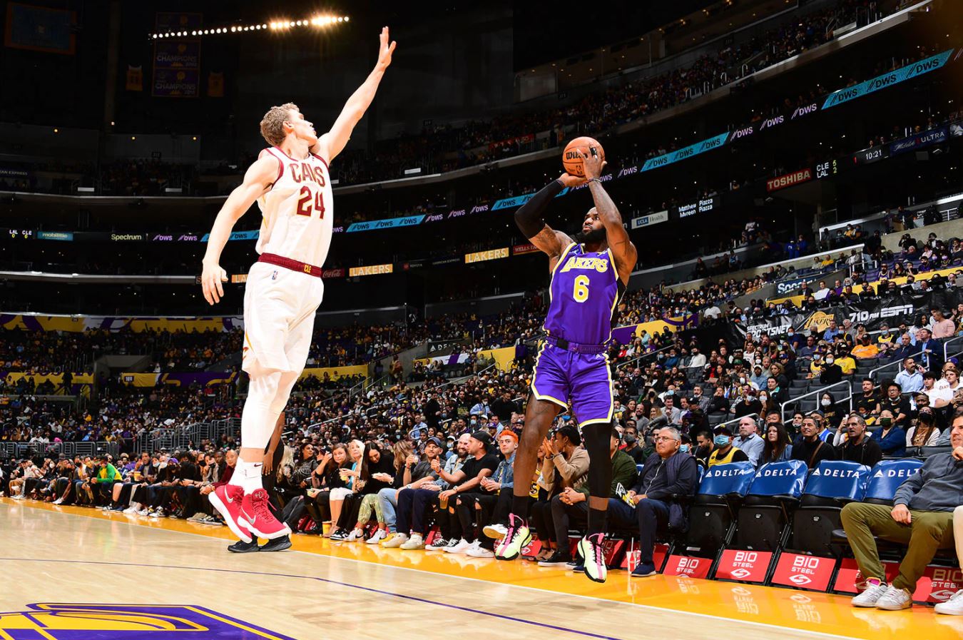 فصل عادی NBA| کلیولند تسلیم لبران و ملو شد