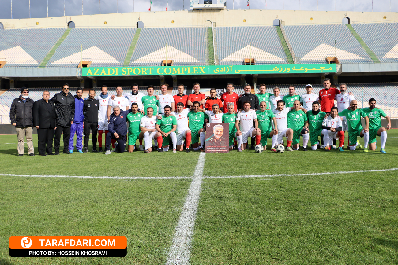 جدال سرخابی های سابق با تیم منتخب 98 از دریچه دوربین طرفداری