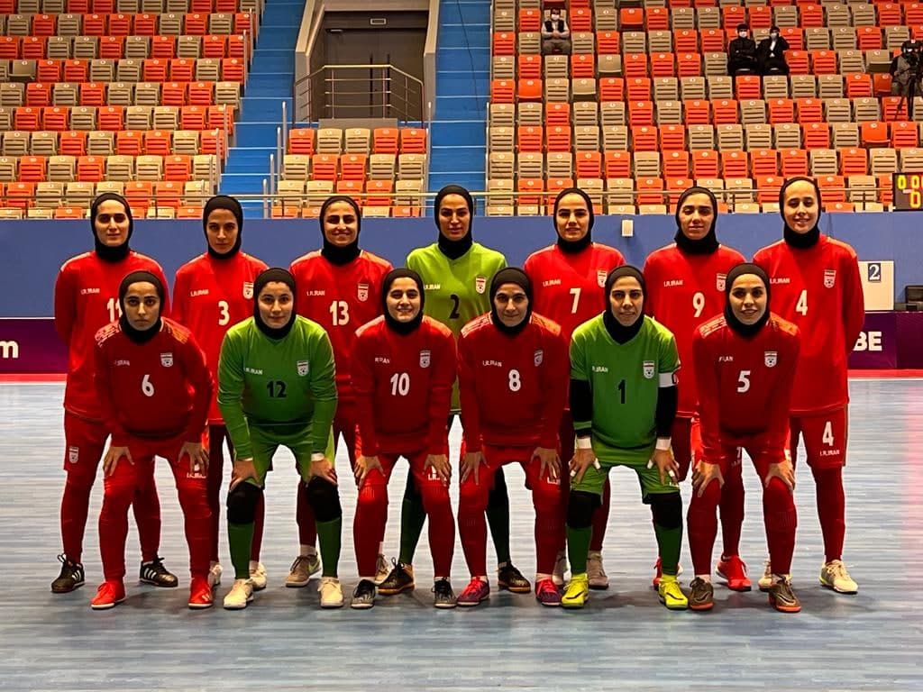 برد تیم ملی فوتسال بانوان برابر قرقیزستان