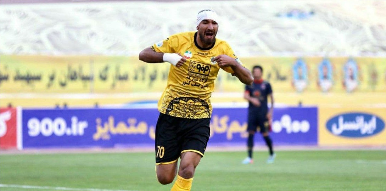 سپاهان 2-0 نساجی / موتور مغانلو روشن شد، سپاهان راحت برد