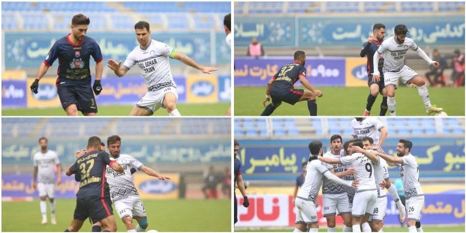 نساجی 3-1 گل گهر سیرجان؛ ساکت بازی بزرگ را برد!