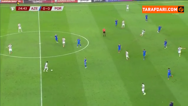 خلاصه بازی آذربایجان 0-3 پرتغال (مقدماتی جام جهانی 2022)