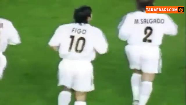 پلی به گذشته - برتری 2-1 رئال مادرید مقابل بارسلونا در نیوکمپ (2003/12/6) / فیلم